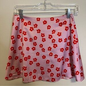 Princess Polly Pink A-Line Mini Skirt Casual